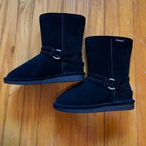 Bearpaw black boots Adele